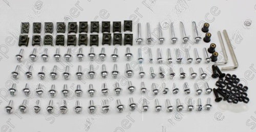Nueva Motocicleta Plata Tornillos Kit Para Mv Agusta F3 2012 0