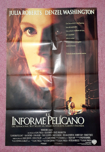 The Pelican Brief ( El Informe Pelícano ) Poster Afiche Cine 0