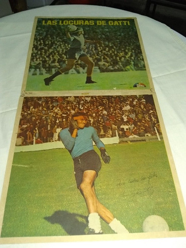 Parnaso Records Natural - Dos Láminas Hugo Gatti 30x30cm. 0