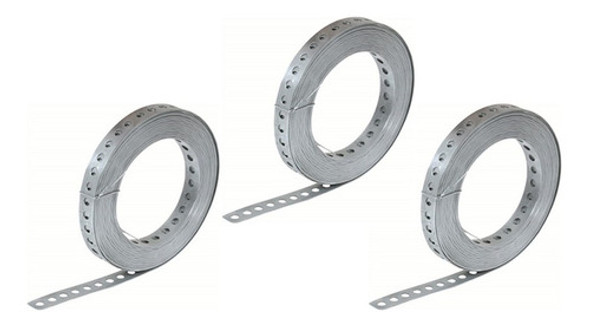 Fleje Cinta Perforado Rollo 15 Metros X3 1