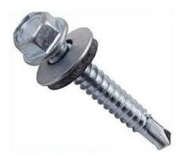Tornillo Hexagonal Punta Mecha 6,3 X 50mm X 100unid - Aym 0