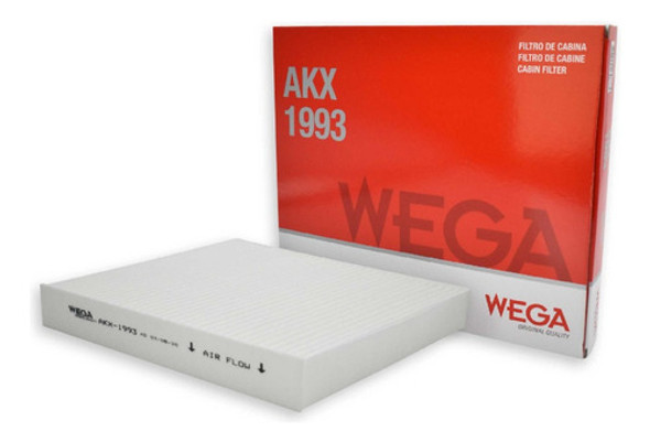 Filtro Habitáculo 4008 S10 Frontier Outlander Lancer C4 Wega 0