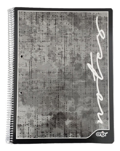 Cuaderno Onix A4 80hjs Rayadas Tapa Semirigida Mod.notes 1 0