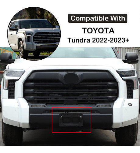 Soporte De Marco De Matricula Frontal De Automovil Compatibl 1