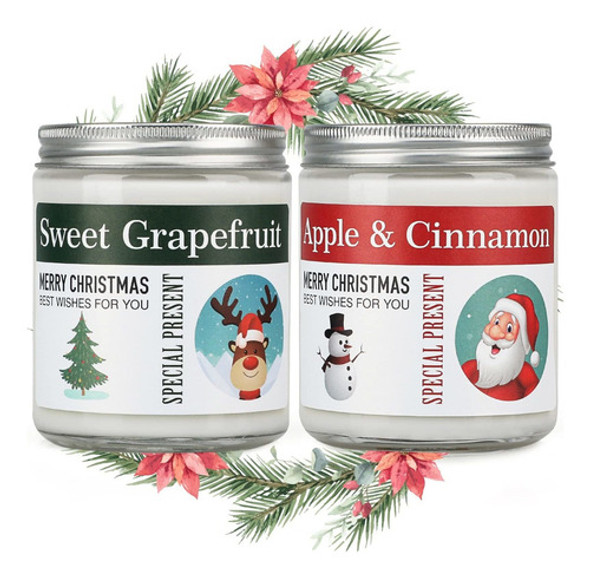 Regalos De Navidad Para Mujeres, Velas Perfumadas De Navidad 0