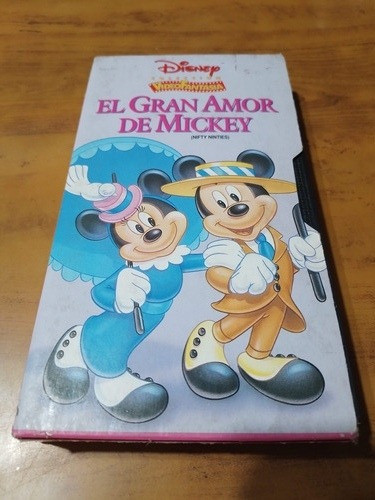 Vhs El Gran Amor De Mickey 0