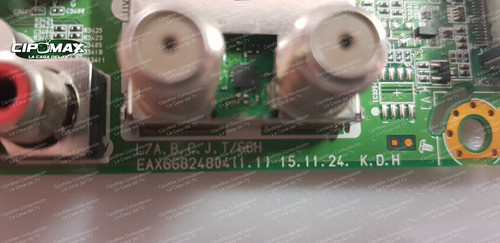 Placa Main LG 49lh6000 - Eax66824804  Garantía 1