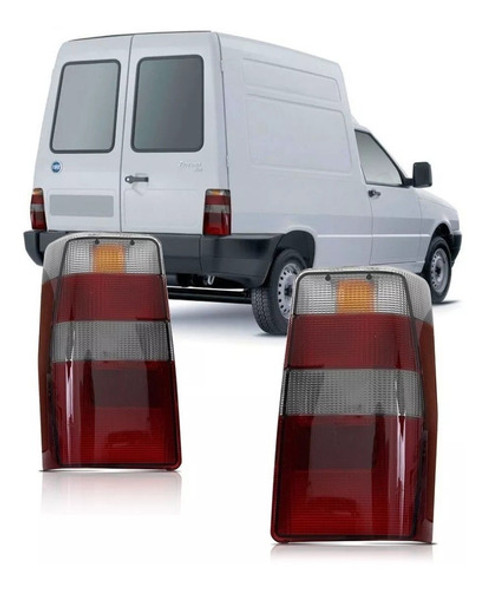 Plastico De Faro Traseo Fiat Fiorino 2004-2014 Izq 0