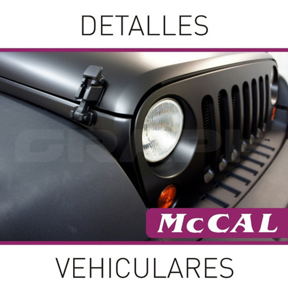 Mccal Vinilo Autoadhesivo Negro Mate 1.00x0.61mts 1