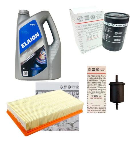 Set Filtros Service Completo Aceite Vw Gol Power 1.4 0