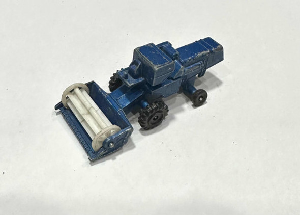 Playart Máquina Combine Harvester Azul Única De Colección! 1 Playart Máquina Combine Harvester Azul Única De Colección! 1