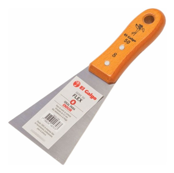 Espatula El Galgo Serie 50 Flex Nº8 Profesional - Deacero 0