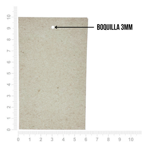 Etiqueta Tags De Carton Kraft 6x10cm X 200u. 1