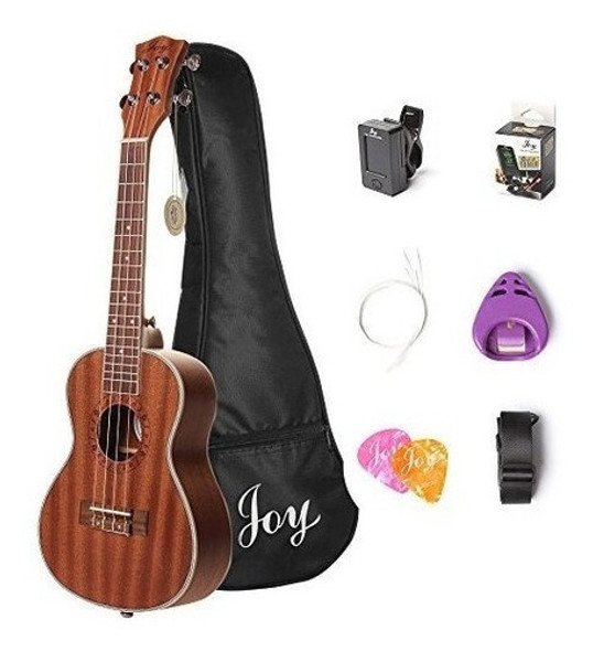 Alegria Joy311 Sapele Ukelele Soprano Con Bolsa 0 Alegria Joy311 Sapele Ukelele Soprano Con Bolsa 0