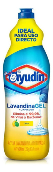 Lavandina Limpiador En Gel Citrus Ayudin 1.5 L (7338) 0