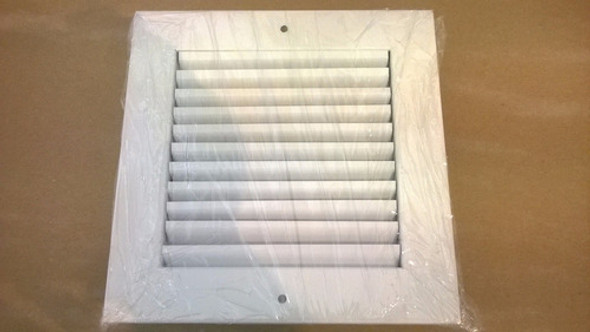 Rejilla Ventilación Metálica De Retorno 15 X 15 Chapa Doble 1