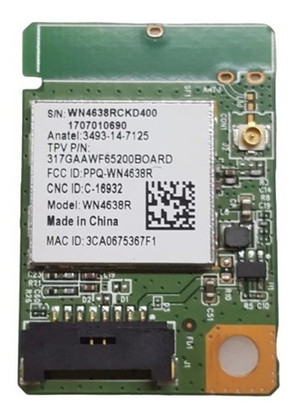 Modulo Wifi Anatel Wn4638r Con Antena Tv Philips 32phg5102 1