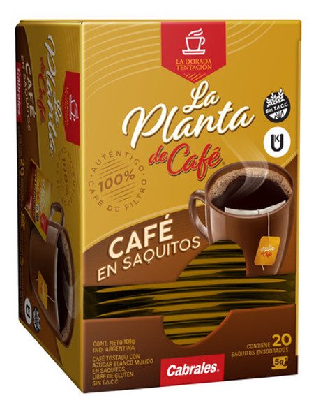 Cafe Cabrales En Saquitos La Planta De Café 5grx18u Cod 1024 0 Cafe Cabrales En Saquitos La Planta De Café 5grx18u Cod 1024 0
