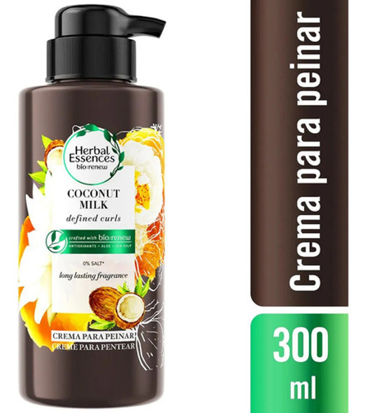 Herbal Essences Coconut Milk Crema Para Peinar X 300 Ml 0