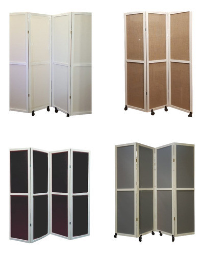 Biombo Con Ruedas- Precio Por Hoja - Somos Fabricantes 0