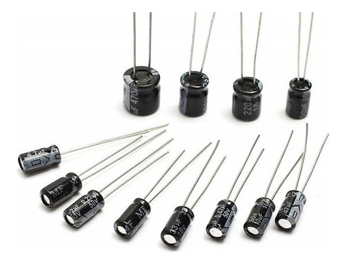 200 Capacitores Electrolíticos 470uf X 16v 105° 8x13mm 0