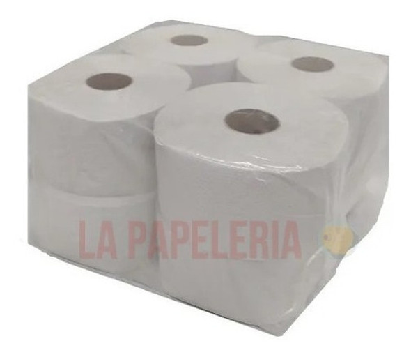Bolsón Papel Higiénico Jumbo Blanco 8 Rollos X 300 Mts 0