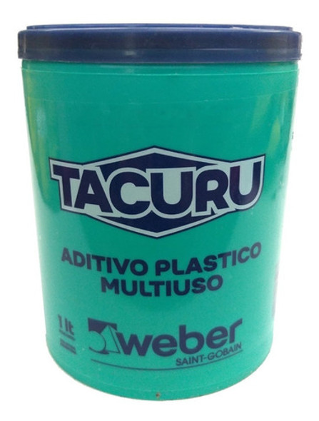 Aditivo Plastico Multiuso Tacuru Weber 1 Litro Casa Scalise 0