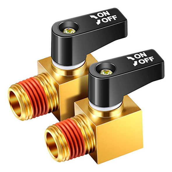 2 Válvulas De Compresor De Aire, Válvula De Drenaje  Bola. 0