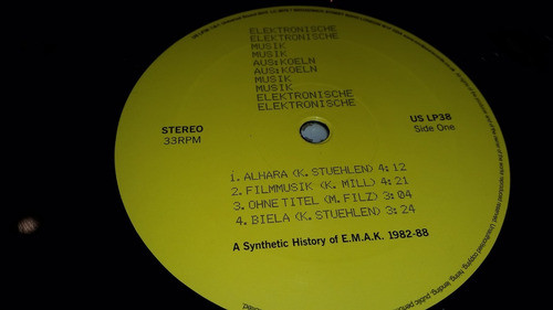 Emak A Synthetic History Of Emak 1982 1988 Vinilo Doble Uk 1