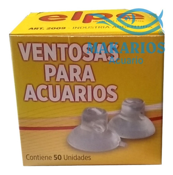 Ventosas Sopapas Clasicas Elpe Para Peceras Acuarios X 10 Un 1