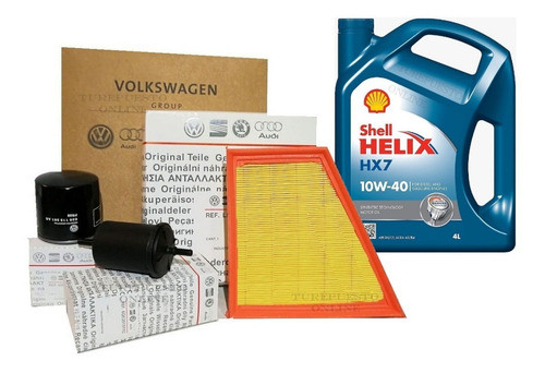 Kit Filtros Y Aceite Original Helix 10w40 Suran 1.6 2010 / 0