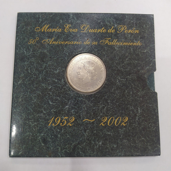 Blíster Argentina 50° Aniversario Eva Perón 2002 Bl.41 0