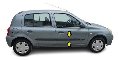 Renault Clio 2 2005 5p Bagueta De Puerta Delantera Derecha 0