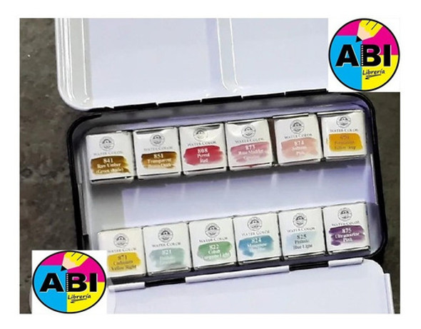 Acuarela Profesional Colores Pastel Mungyo Gallery X 12 0