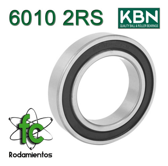 Ruleman 6010 2rs Marca Kbn *y 1