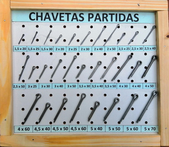Chavetas Partidas - 2 X 25-100u. 1