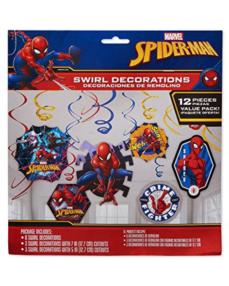 Spider-man Hanging Party Decorations 1