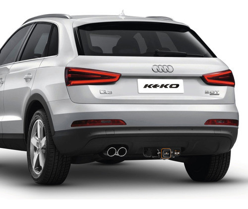 Enganche Keko K1 Acero Audi Q3 2014-2020 Negro 1500 Kg 1