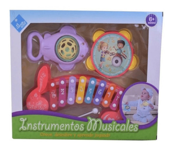 Juego Set De Instrumentos Musicales El Duende Azul 0 Juego Set De Instrumentos Musicales El Duende Azul 0