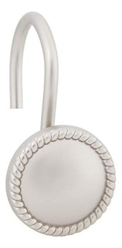 Kenney Erin Ganchos Para Cortinas De Ducha, Paquete De 12 0