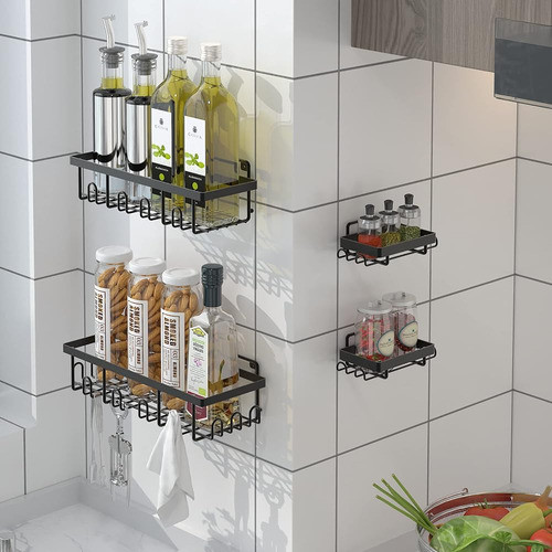 Meafuly Rack Organizador De Estantes Para Carritos De Ducha 1