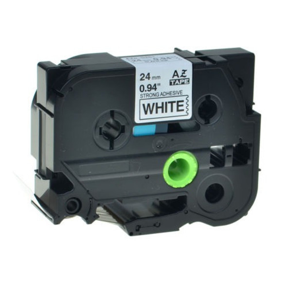 Alta Calidad 1pk Tzs251 Tzes251 Negro Sobre Blanco Etiqueta 1