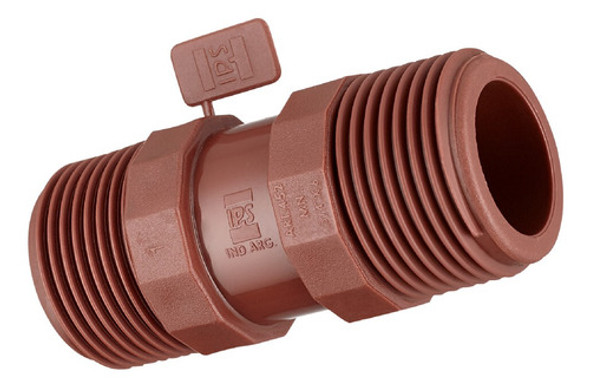 Niple Liso 1 X 6 Cm - Roscado Ppn Polipropileno 0