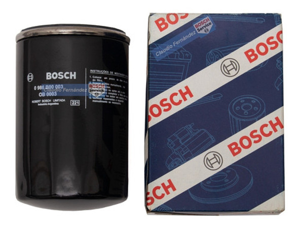 Filtro De Aceite Bosch Ford Focus 1 1.8 16v 2001 2002 2003 0