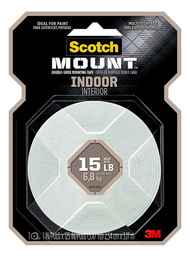 3m 14320 Cinta Scotch Bifaz 12,7 Mm. 0