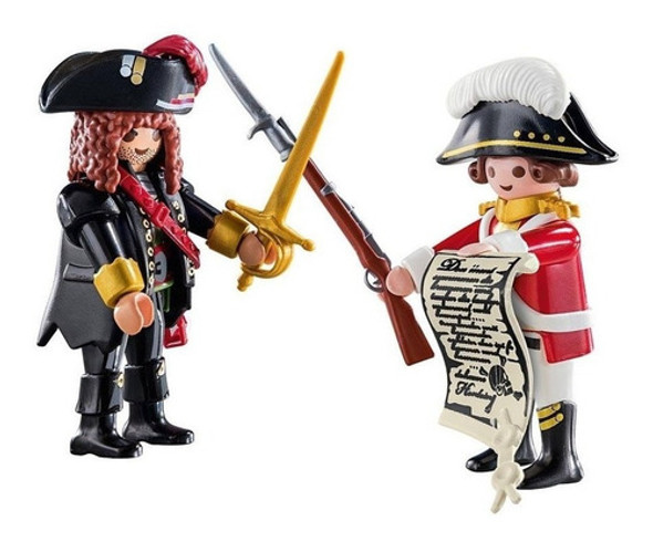 Playmobil Duo Pack 70273 Pirata Y Soldado 1 Playmobil Duo Pack 70273 Pirata Y Soldado 1