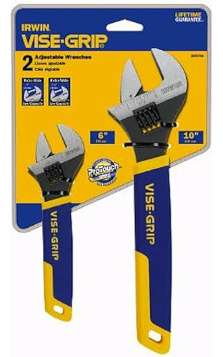 Juego De Llaves Ajustables Irwin Vise-grip, Sae, 6 Pulgadas 1