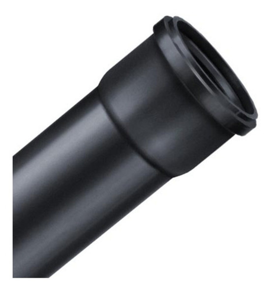 Caño Duratop Línea X Negro 160 X 4.00 Mts 0