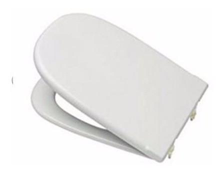 Asiento Tapa Inodoro Para Roca Dama Madera Herrajes Metal 0