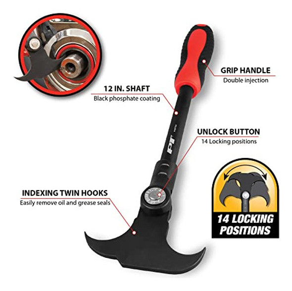 Extractor De Sellos De Aceite Y Grasa Gancho Doble Inde... 1